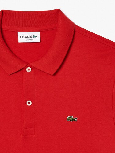 L Men Red Ultra Soft Cotton Pima Jersey T-Shirt