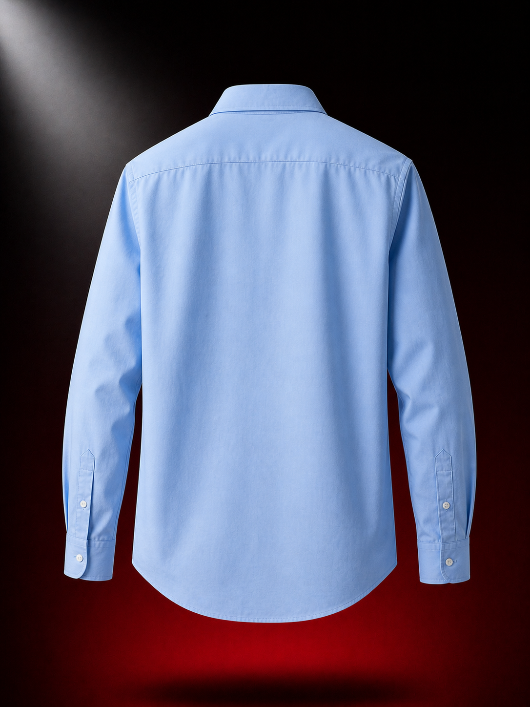 L Men Full Sleeve Regular Fit Solid Cotton Shirt