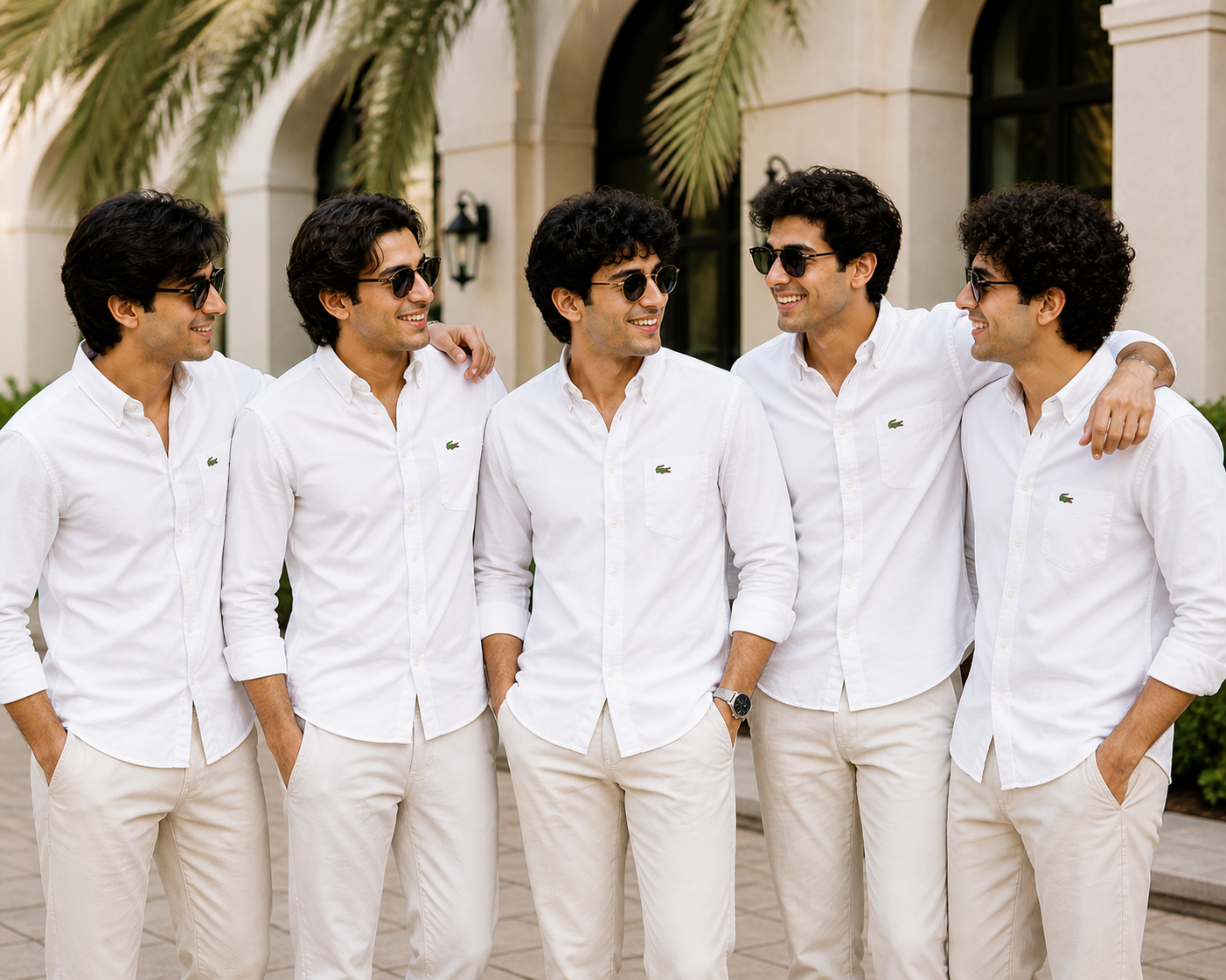 L Premium Classic White Full Sleeve Shirt