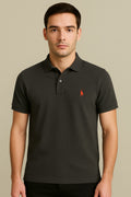 RL Collar T-shirt BLACK