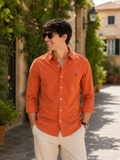 RL Classic Full Sleeve Shirt Dark Orange