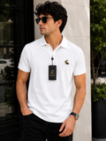 RSIVA Rabbit Signature Premium Polo Shirt – White