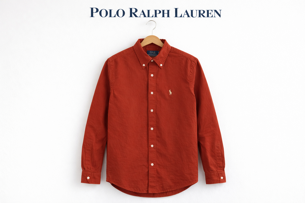 RL Classic Full Sleeve Shirt MAHROON