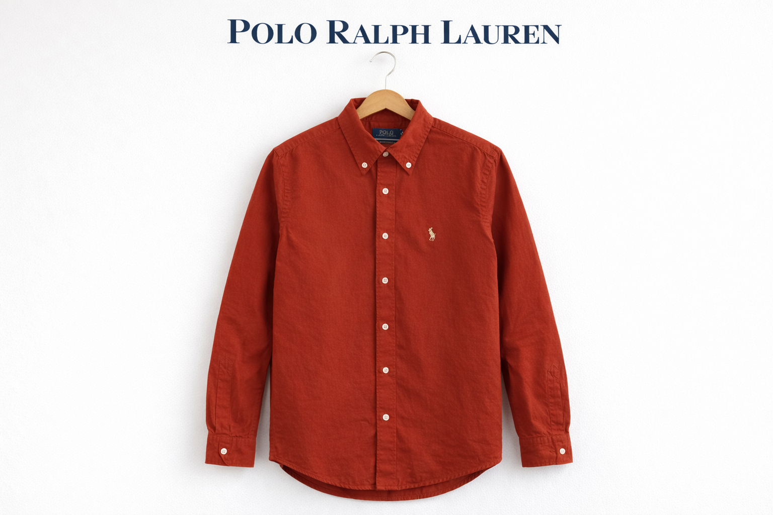 RL Classic Full Sleeve Shirt MAHROON