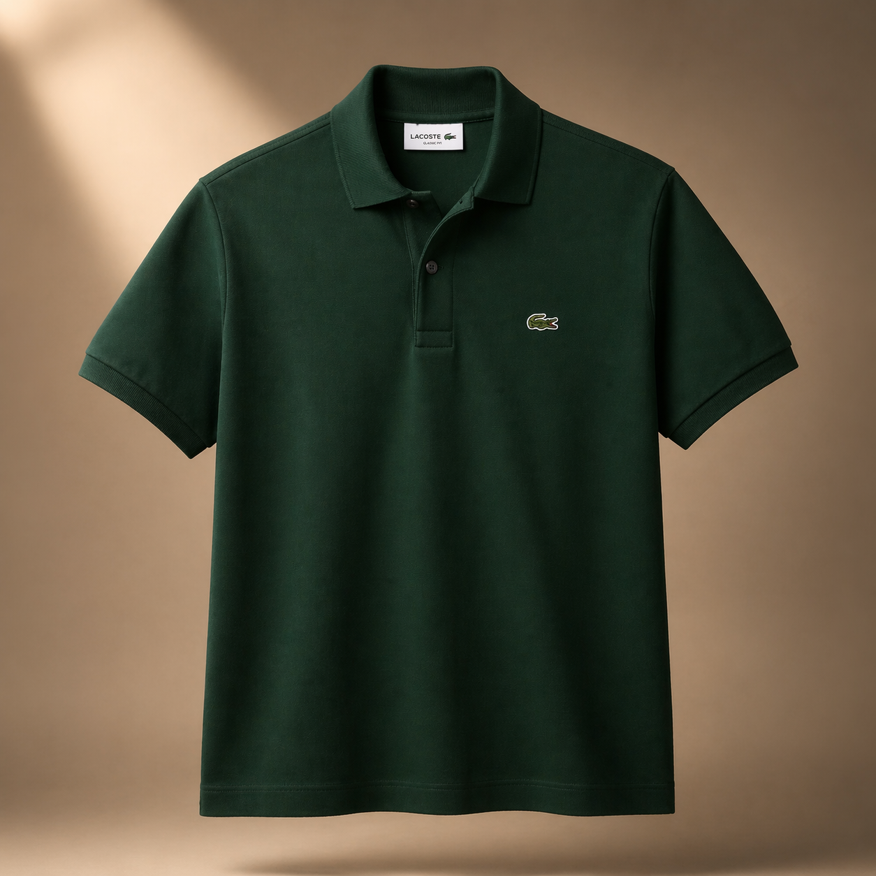 L Men Green Classic Fit L.12.12 Shirt