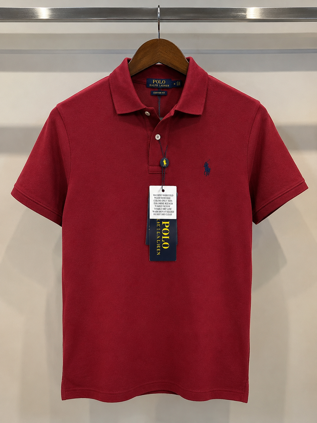 RL Collar T-shirt RED