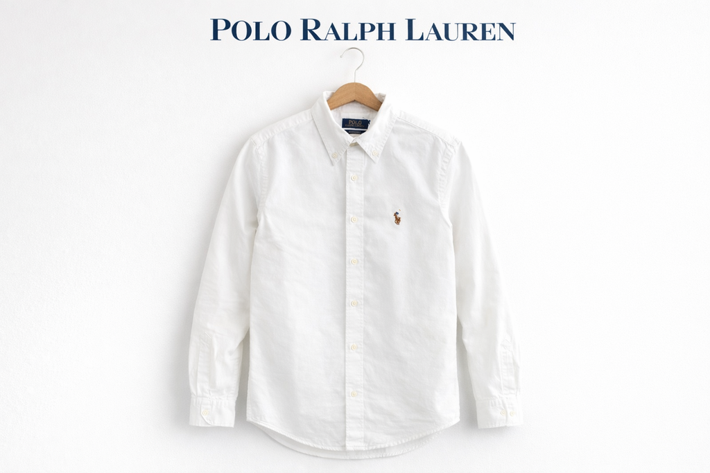 RL Classic Full Sleeve Shirt WHITE