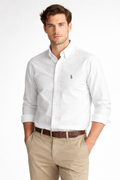 RL Classic Full Sleeve Shirt WHITE