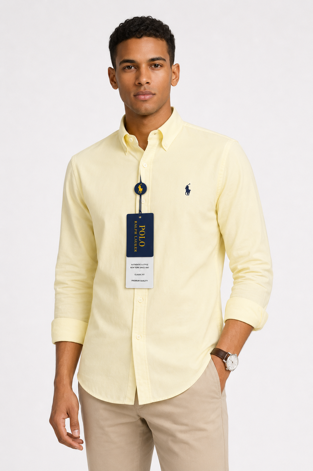 RL Full Sleeve Shirt YELLOW