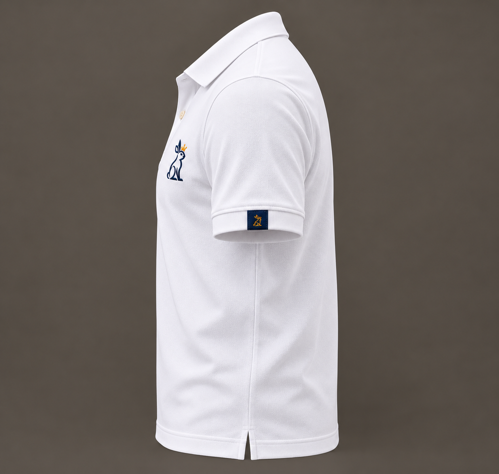 RSIVA Signature Piqué Polo – White