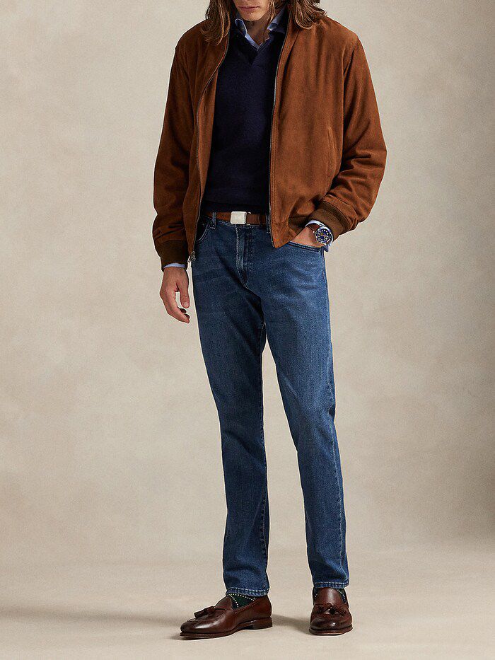 L Men’s Classic Blue Slim Fit Jeans