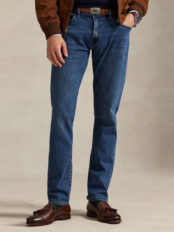 L Men’s Classic Blue Slim Fit Jeans