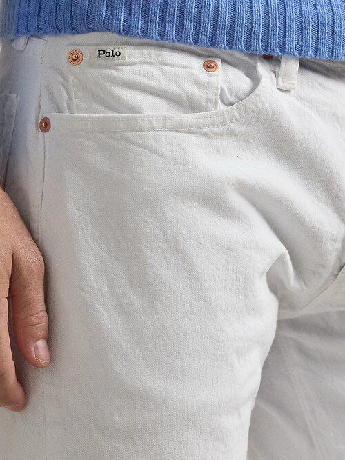 Men’s Premium White Slim Fit Jeans