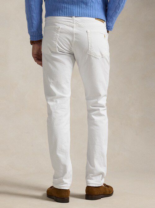 Men’s Premium White Slim Fit Jeans