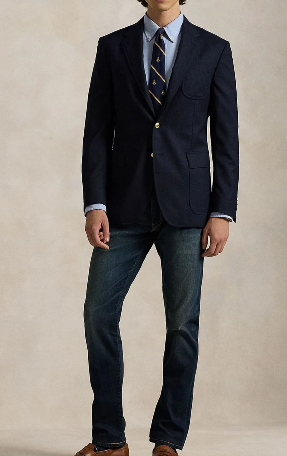 RL CLASSIC DARK WASH JEANS