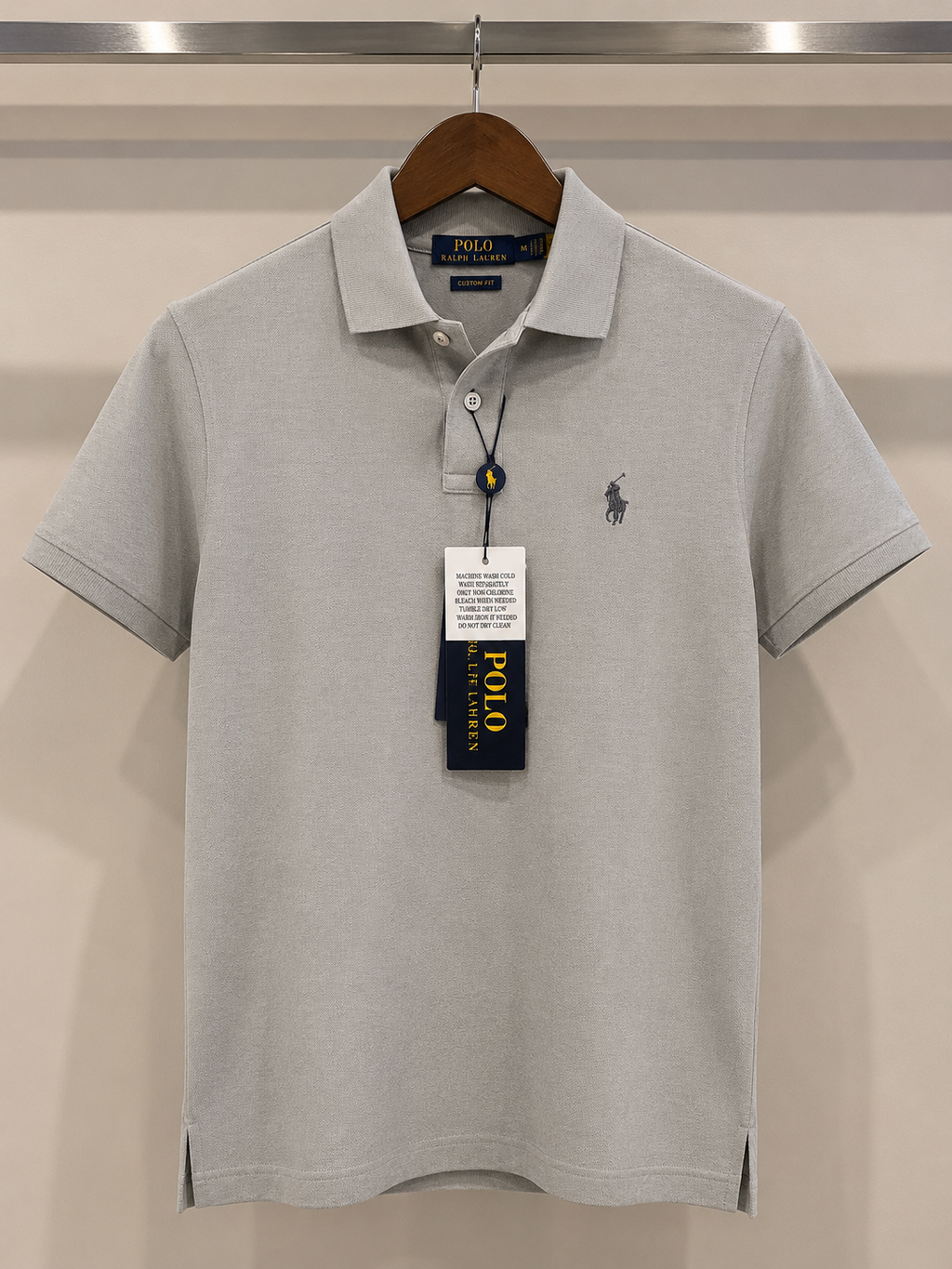 RL Collar T-shirt GRAY