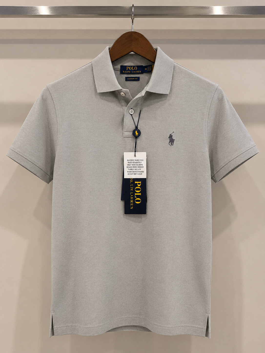 RL Collar T-shirt GRAY