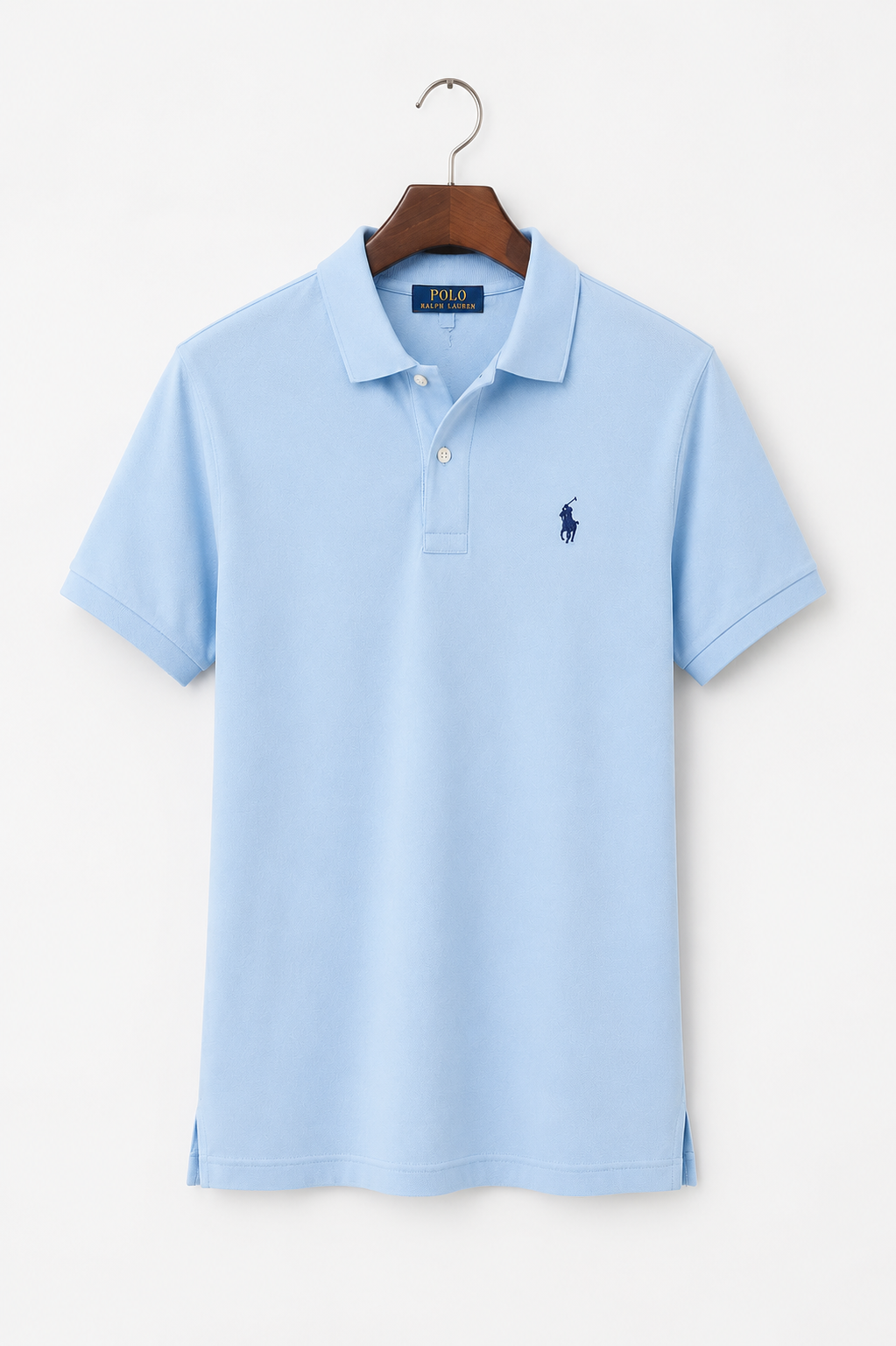 RL Collar T-shirt Sky Blue