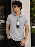 RL Collar T-shirt GRAY