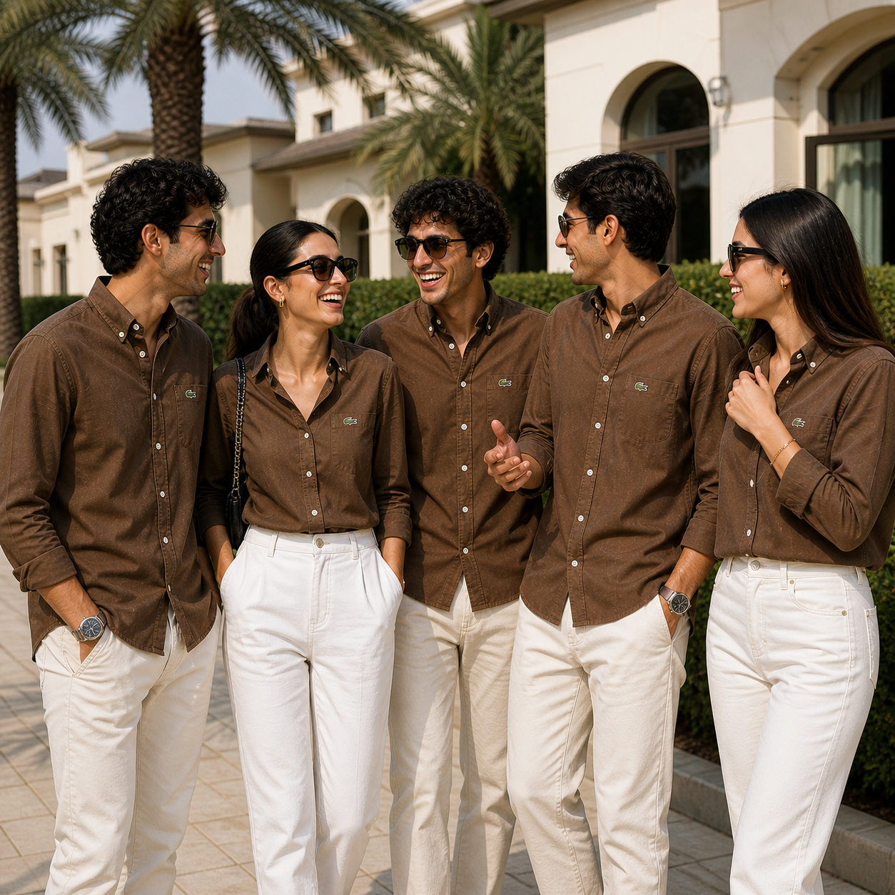 L Premium Coffee Brown Full Sleeve Shirt
