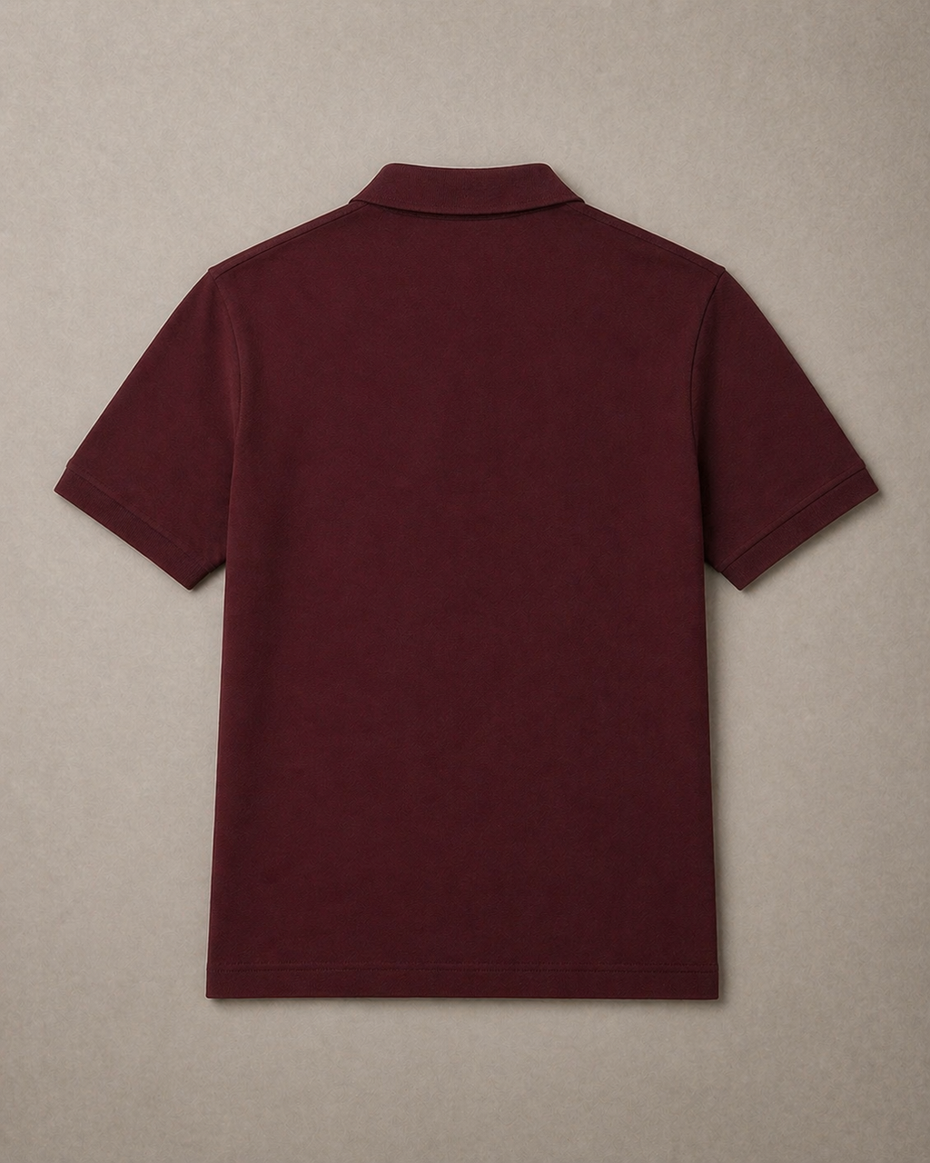 L Men Maroon Regular Fit Lacoste Movement Pique Polo Shirt