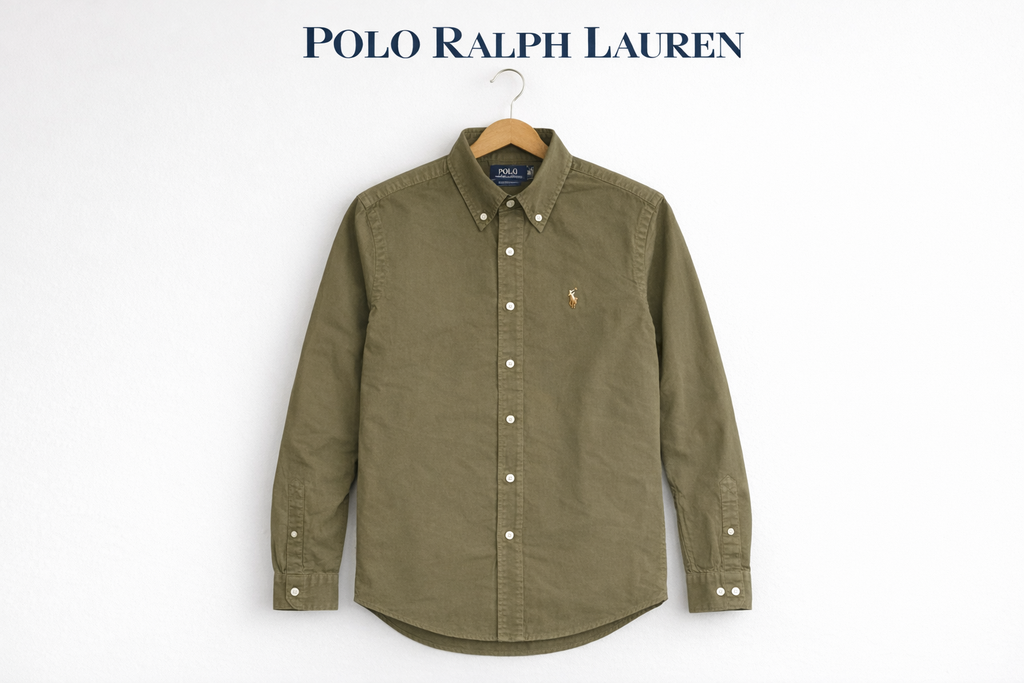 RL Classic Full Sleeve Shirt OLIVE GREEN