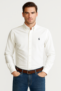 RL Full Sleeve Shirt White
